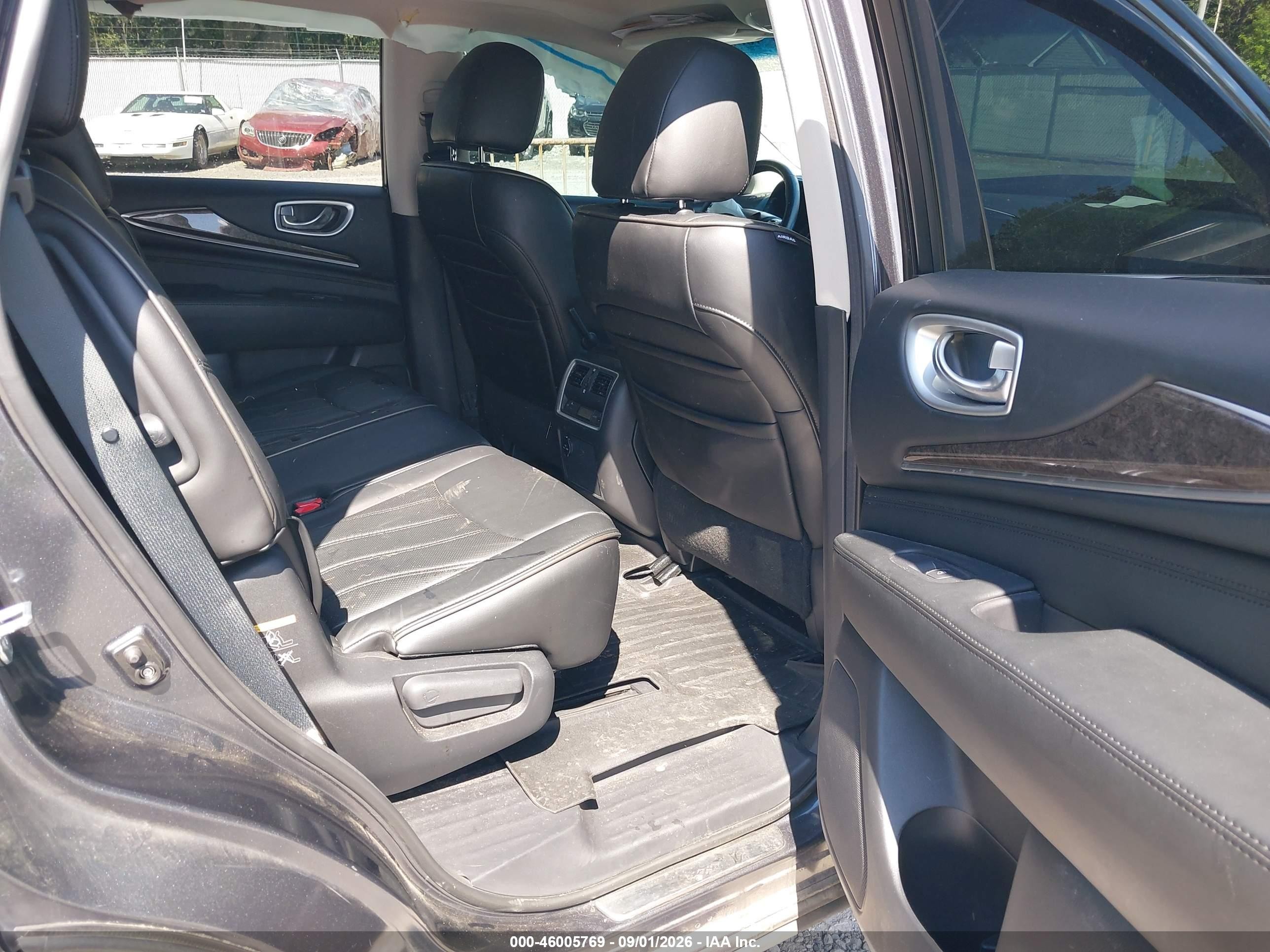 2014 Infiniti Qx60 Gray vin: 5N1AL0MM7EC551472