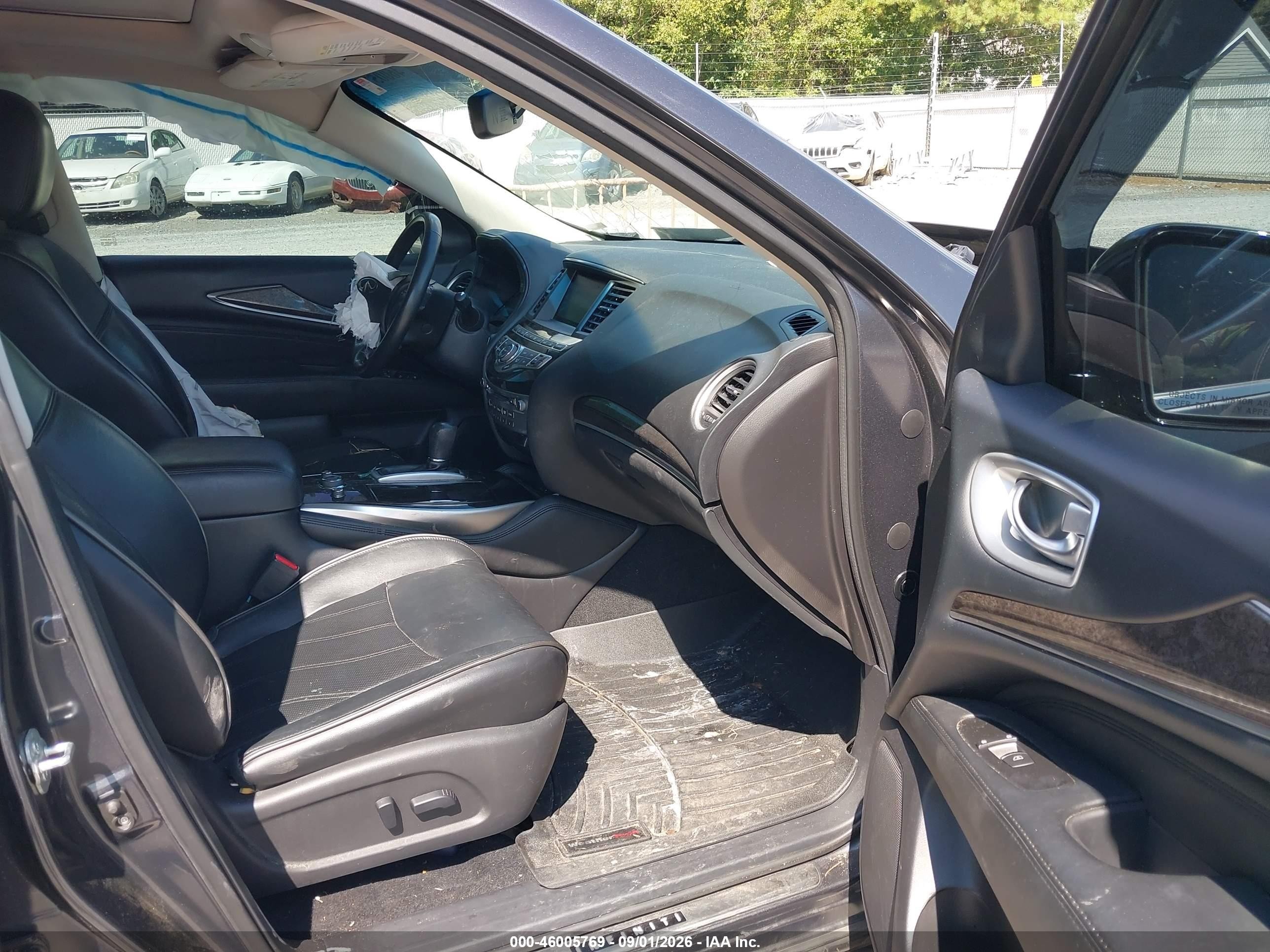 2014 Infiniti Qx60 Gray vin: 5N1AL0MM7EC551472