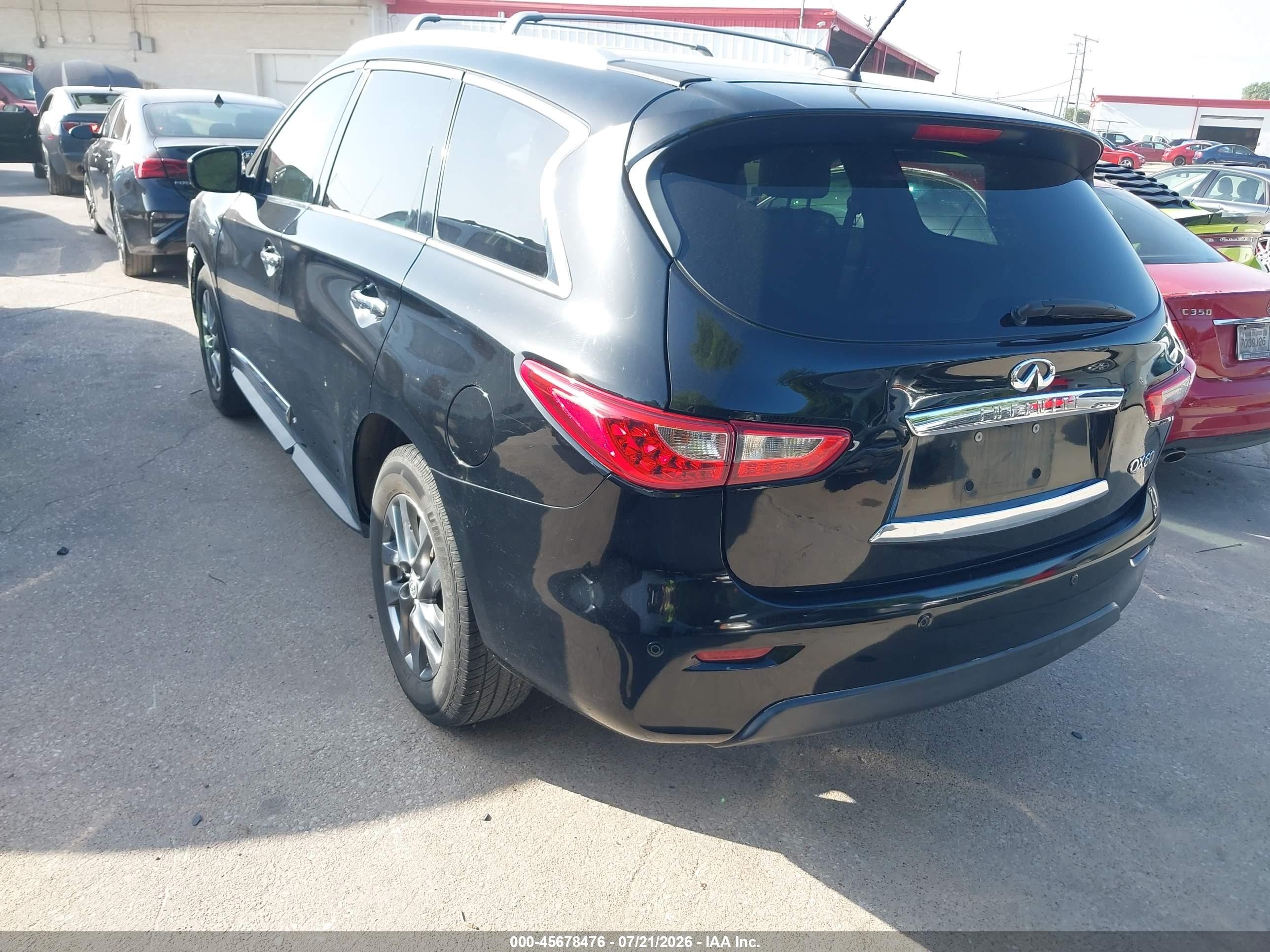 2014 Infiniti Qx60   Black vin: 5N1AL0MM7EC554047