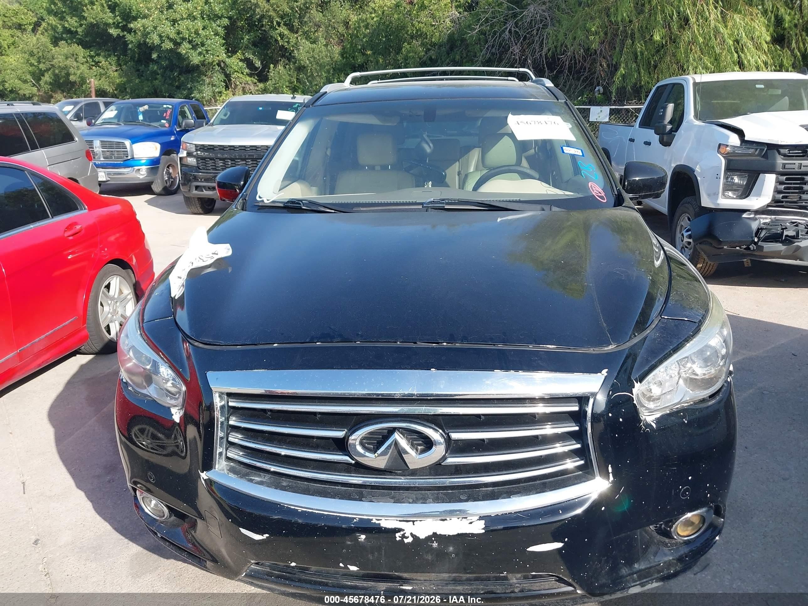 2014 Infiniti Qx60   Black vin: 5N1AL0MM7EC554047