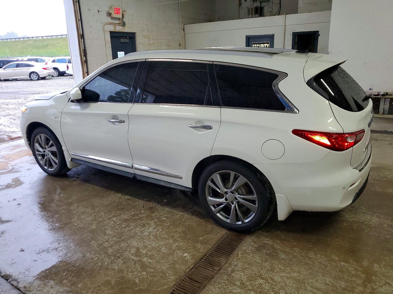 2014 Infiniti Qx60 Base White vin: 5N1AL0MM7EC555327