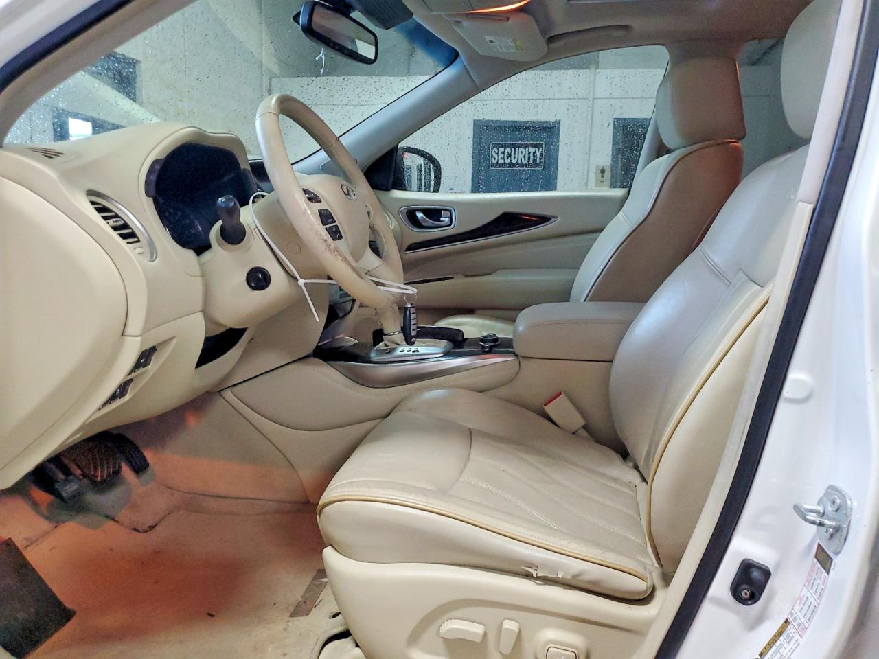 2014 Infiniti Qx60 Base White vin: 5N1AL0MM7EC555327