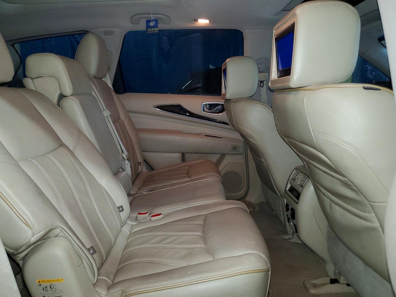 2014 Infiniti Qx60 Base White vin: 5N1AL0MM7EC555327