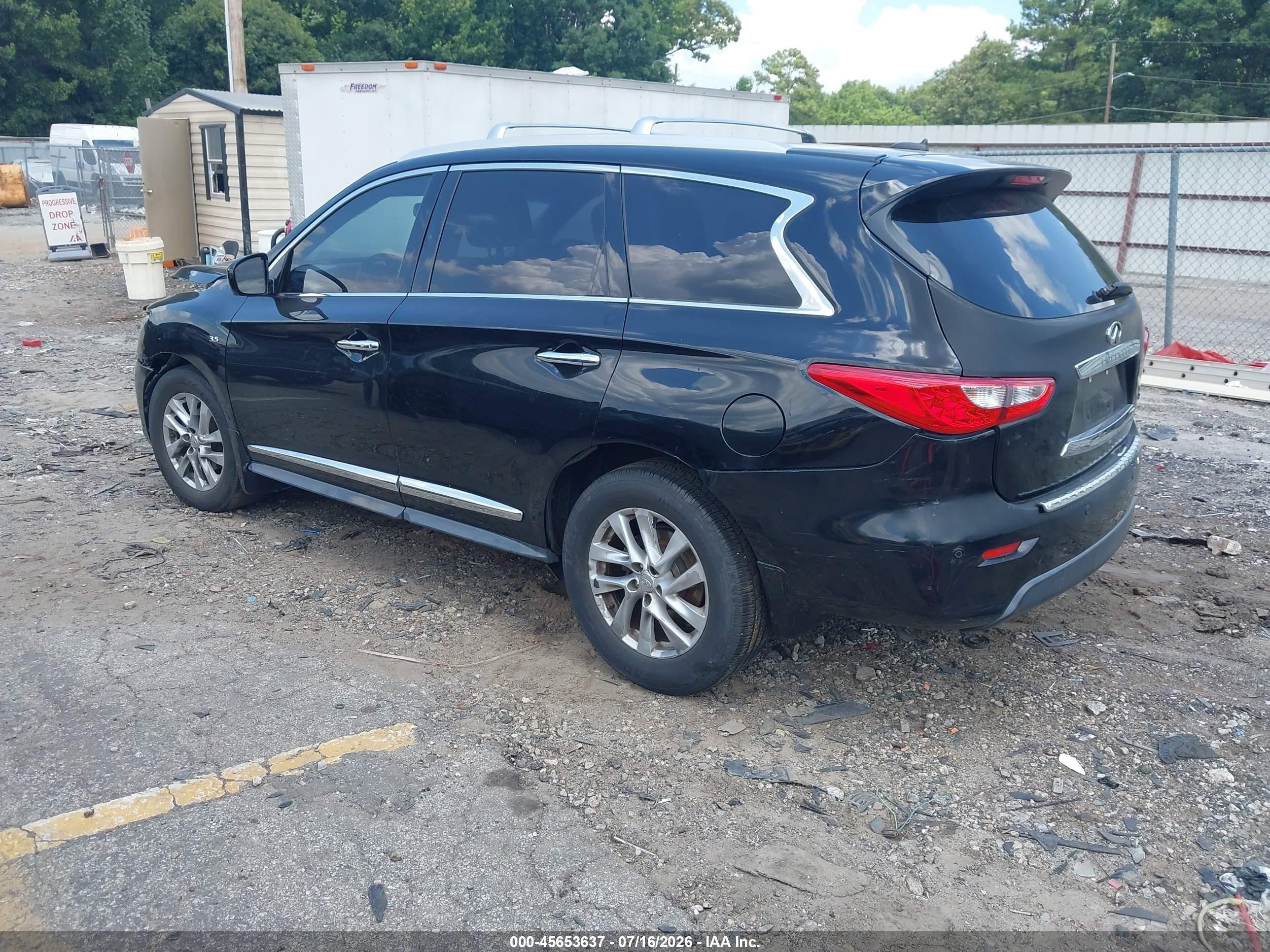 2014 Infiniti Qx60   Black vin: 5N1AL0MM7EC555523