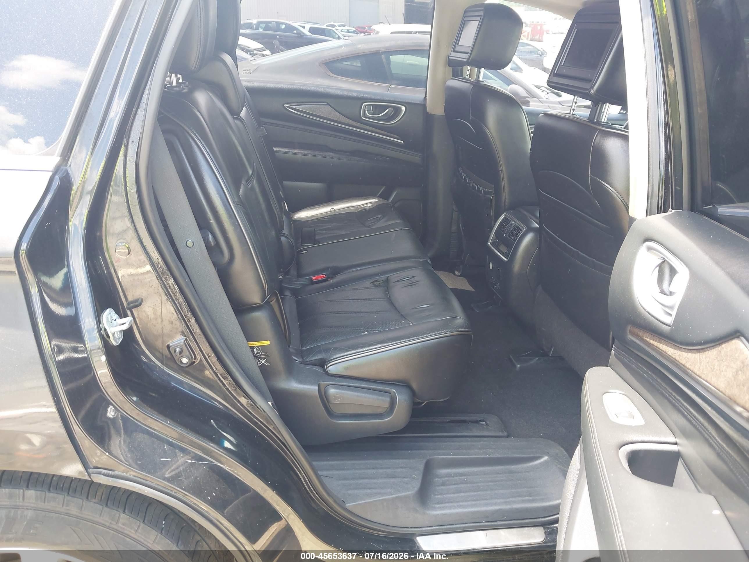 2014 Infiniti Qx60   Black vin: 5N1AL0MM7EC555523