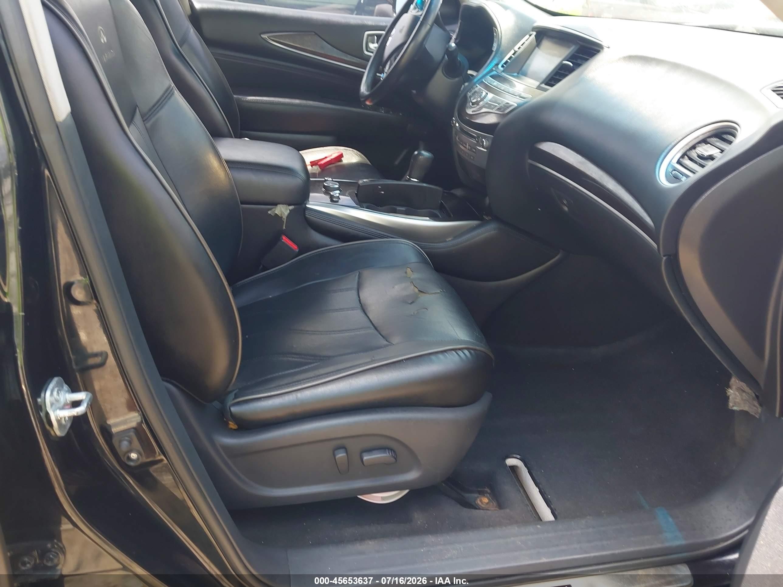 2014 Infiniti Qx60   Black vin: 5N1AL0MM7EC555523