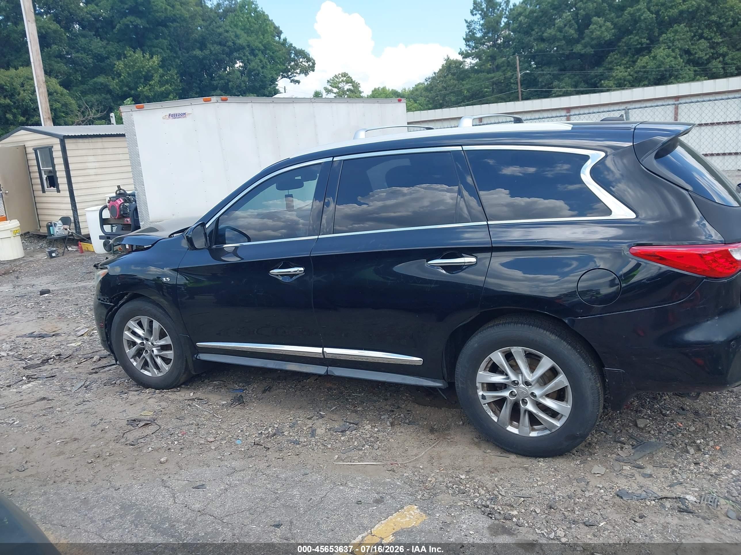 2014 Infiniti Qx60   Black vin: 5N1AL0MM7EC555523
