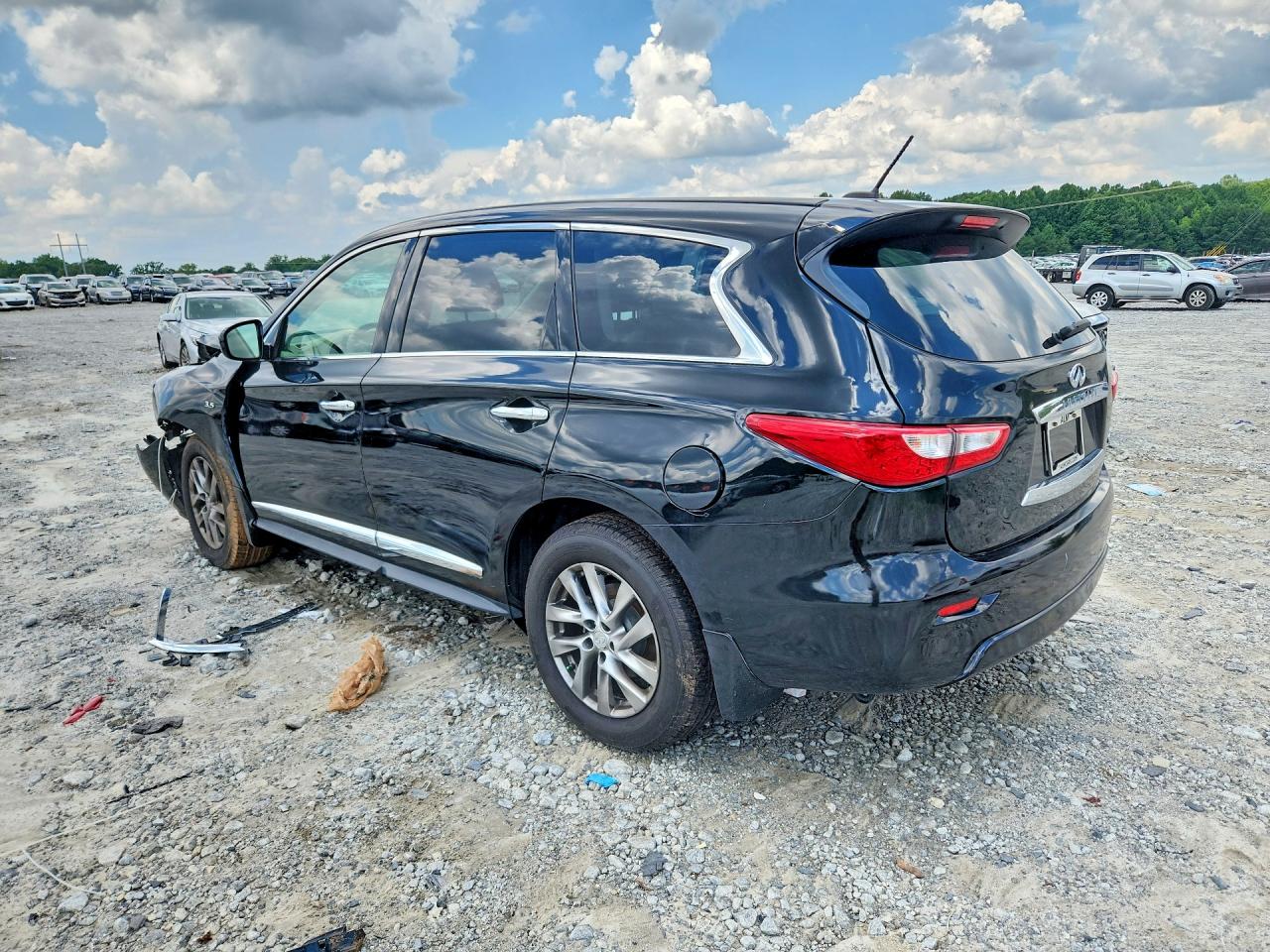 2015 Infiniti Qx60 Base Black vin: 5N1AL0MM7FC502922