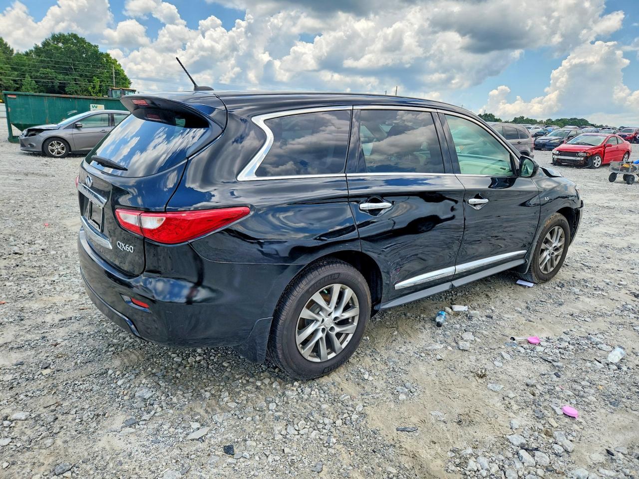 2015 Infiniti Qx60 Base Black vin: 5N1AL0MM7FC502922