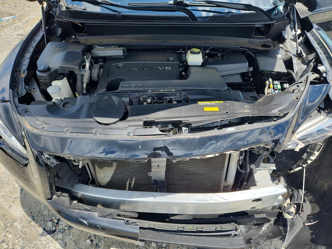 2015 Infiniti Qx60 Base Black vin: 5N1AL0MM7FC502922
