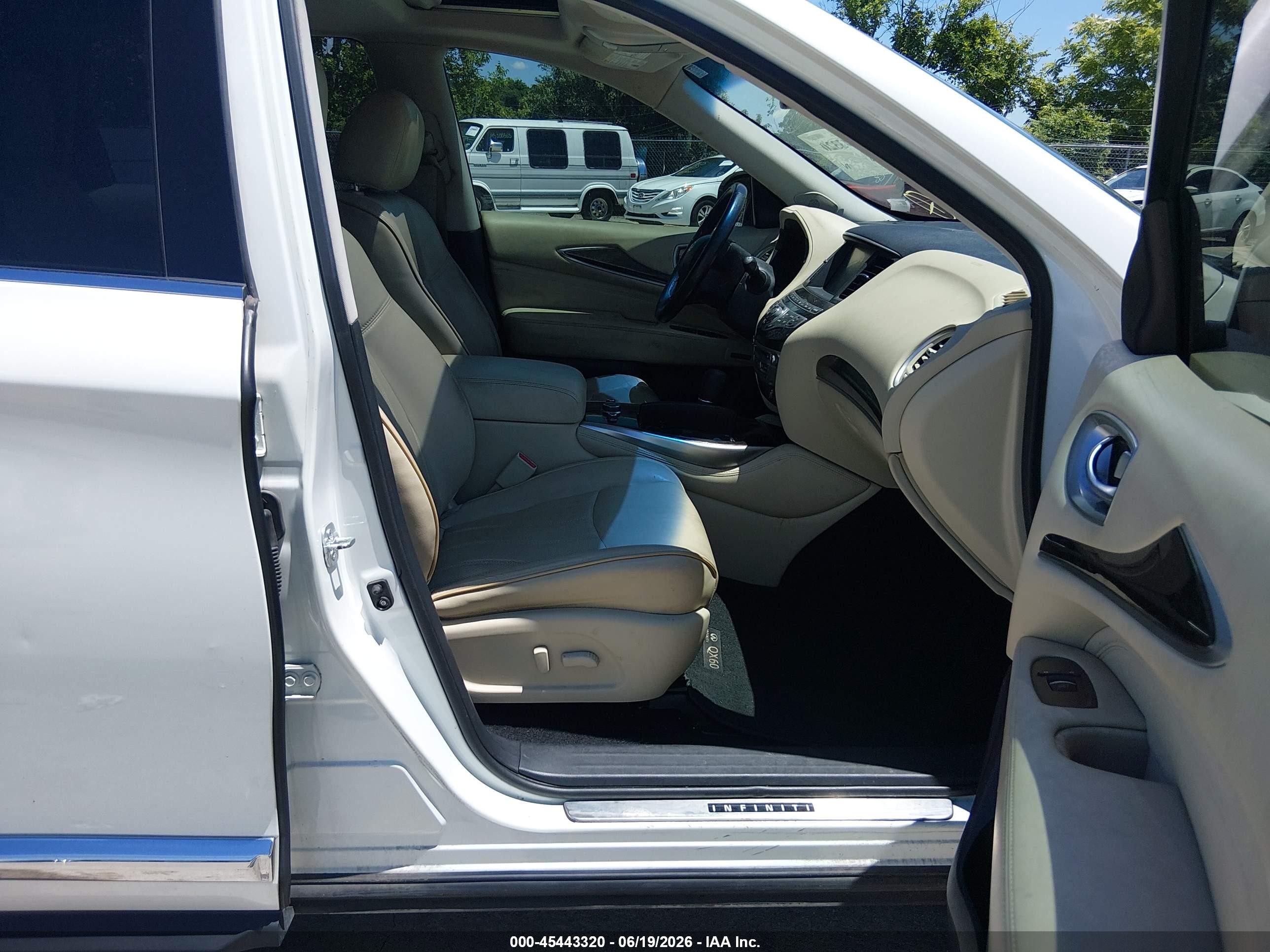 2015 Infiniti Qx60   Белый vin: 5N1AL0MM7FC511328
