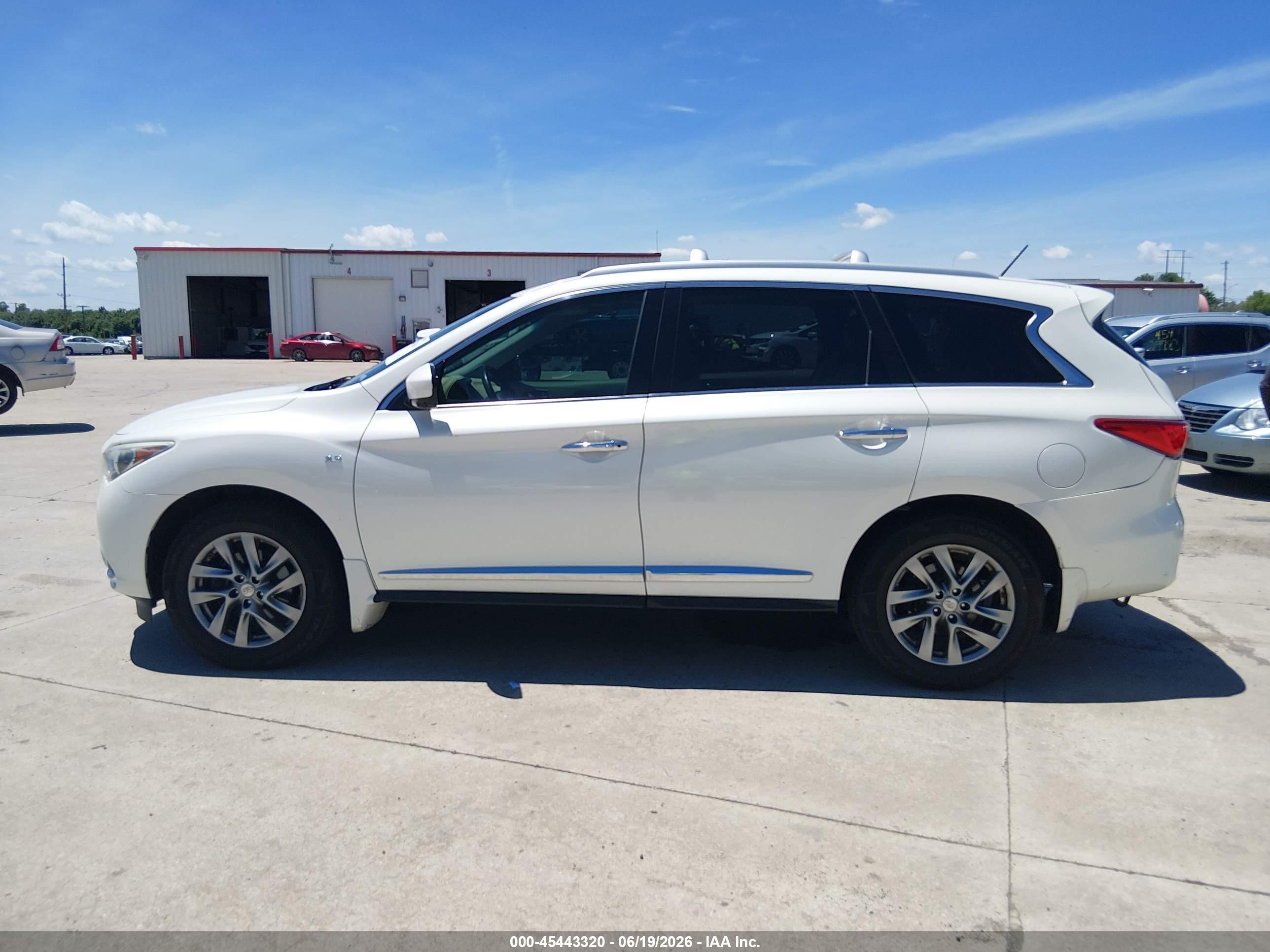 2015 Infiniti Qx60   Белый vin: 5N1AL0MM7FC511328