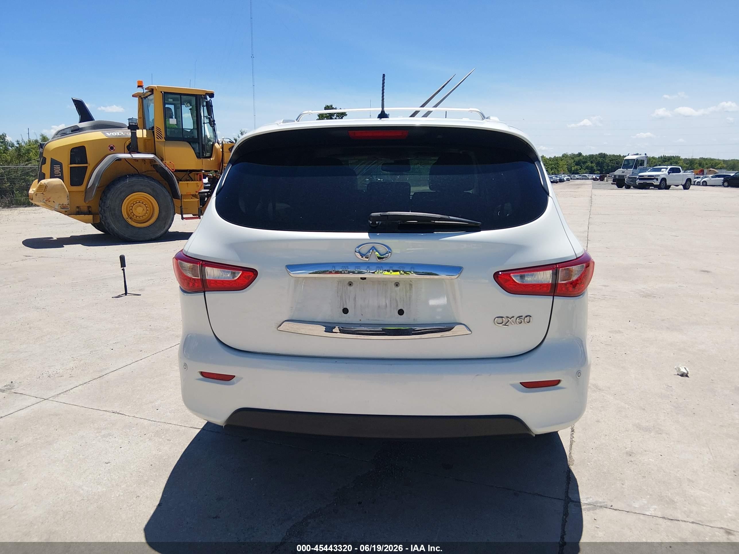 2015 Infiniti Qx60   Белый vin: 5N1AL0MM7FC511328