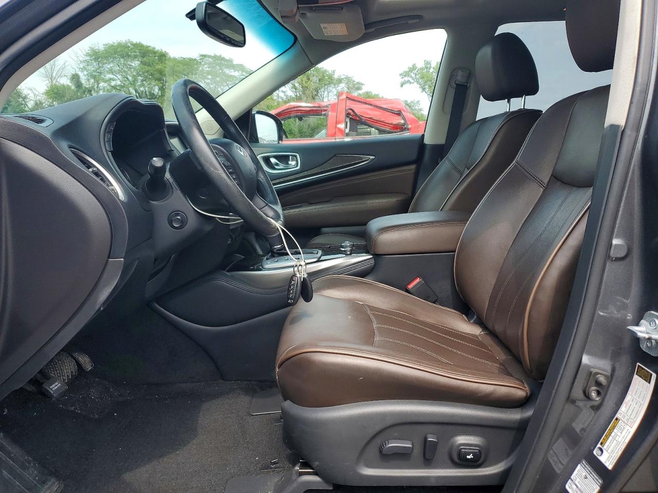 2015 Infiniti Qx60 Base Gray vin: 5N1AL0MM7FC511832