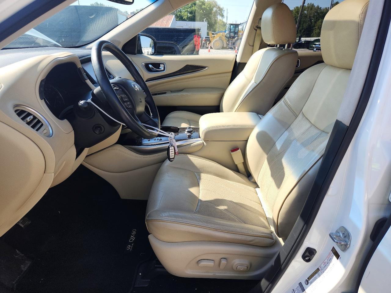 2015 Infiniti Qx60 Base Белый vin: 5N1AL0MM7FC514312
