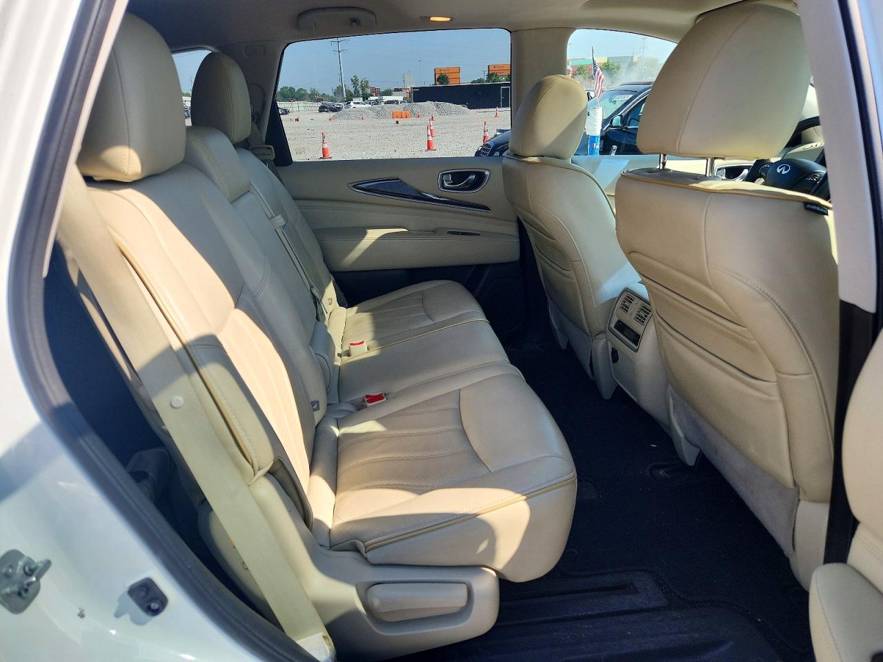 2015 Infiniti Qx60 Base Белый vin: 5N1AL0MM7FC514312