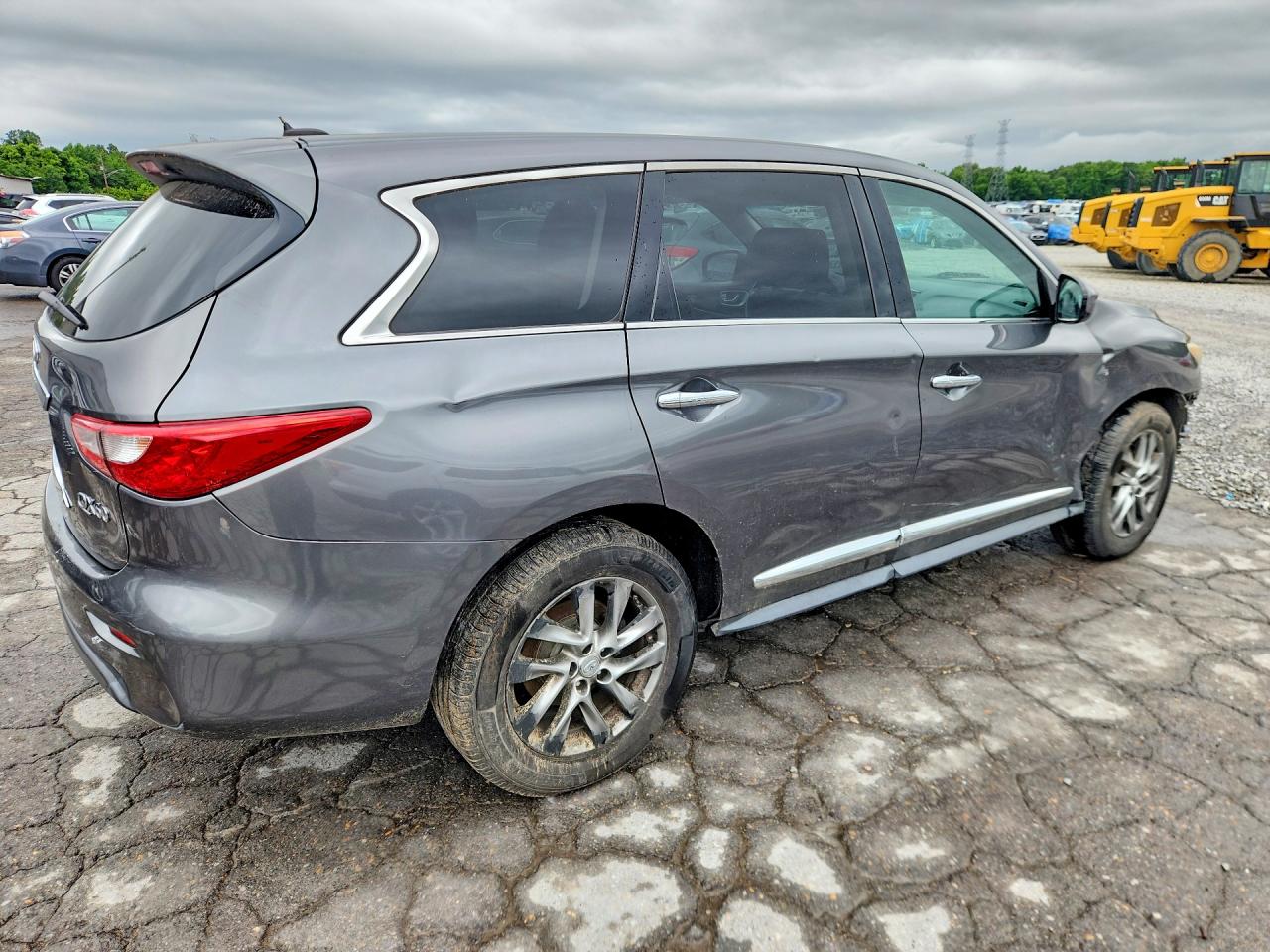 2015 Infiniti Qx60 Base Gray vin: 5N1AL0MM7FC518411