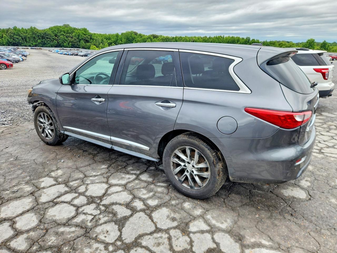 2015 Infiniti Qx60 Base Gray vin: 5N1AL0MM7FC518411