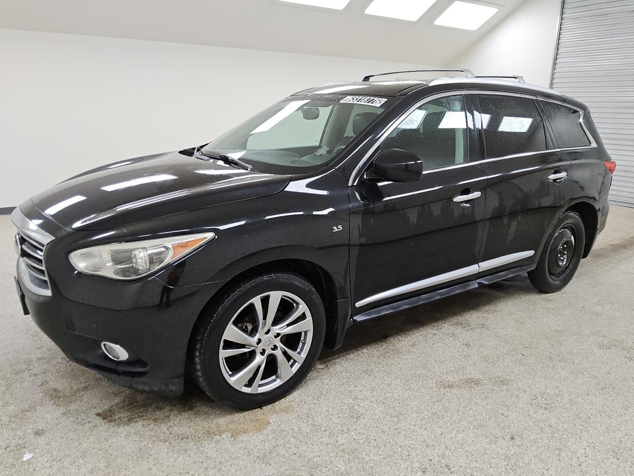 2015 Infiniti Qx60 Base Black vin: 5N1AL0MM7FC527450 Damage: Left Rear Wheel, Mismatched, Replacement Required