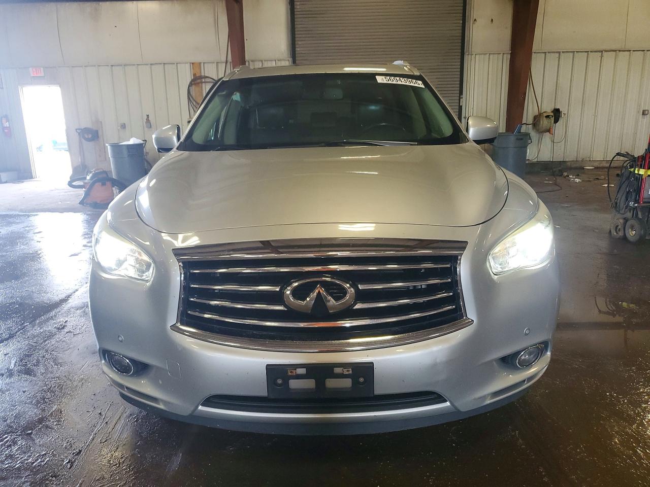 2015 Infiniti Qx60 Base Silver vin: 5N1AL0MM7FC530445