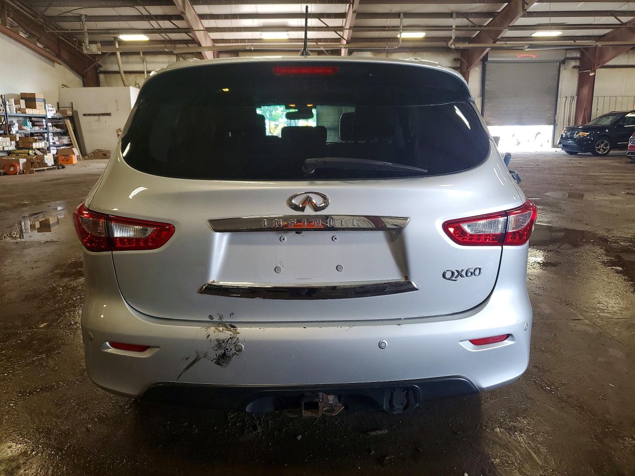 2015 Infiniti Qx60 Base Silver vin: 5N1AL0MM7FC530445