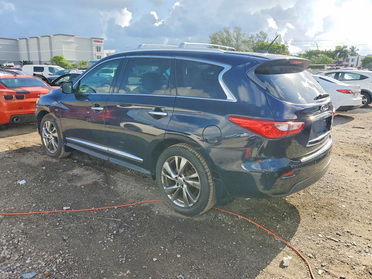 2015 Infiniti Qx60 Base Blue vin: 5N1AL0MM7FC541333