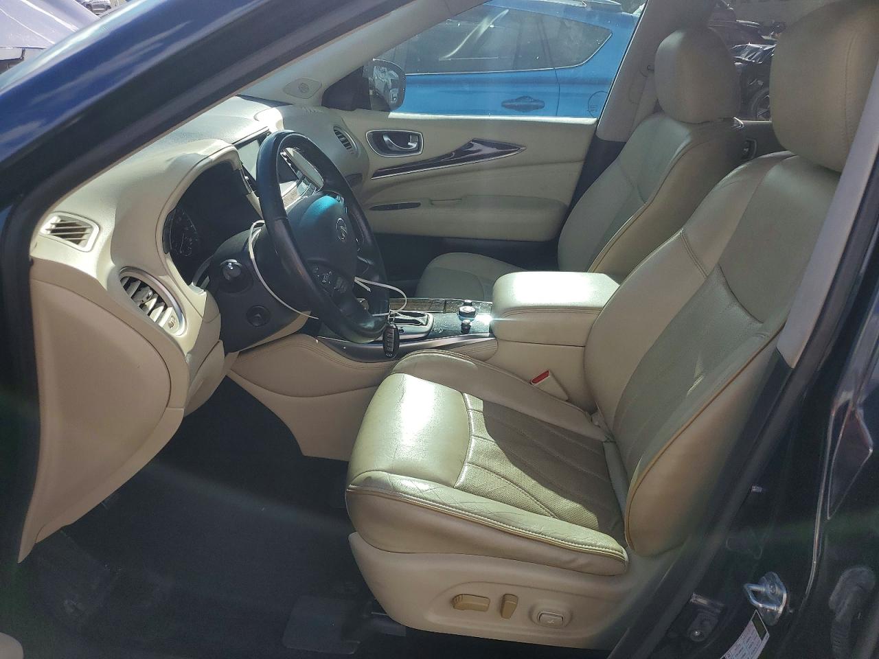 2015 Infiniti Qx60 Base Blue vin: 5N1AL0MM7FC541333