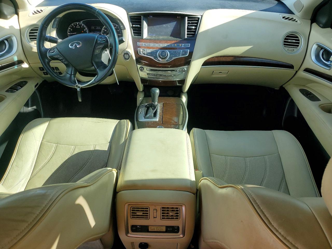 2015 Infiniti Qx60 Base Blue vin: 5N1AL0MM7FC541333