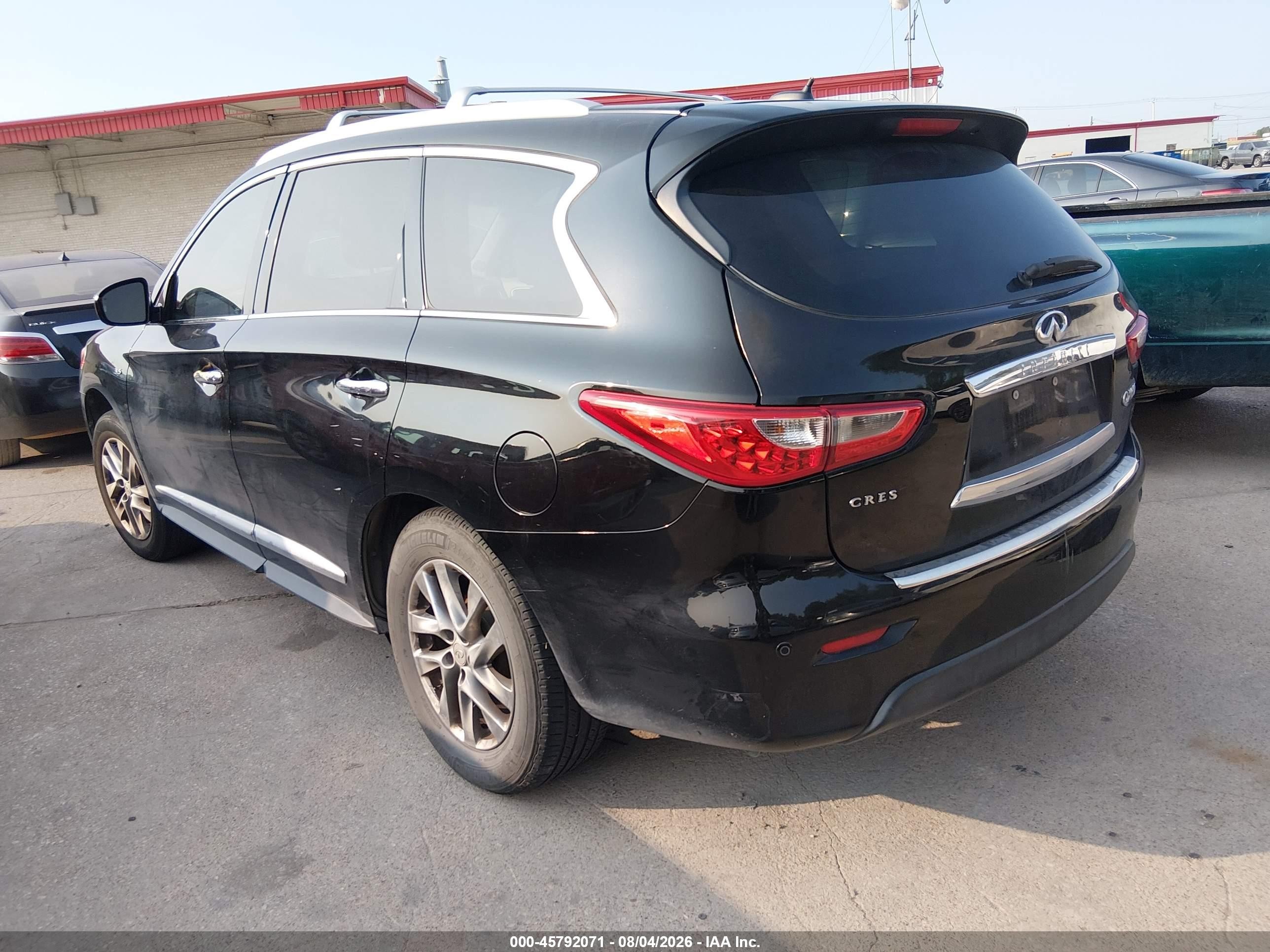 2015 Infiniti Qx60   Black vin: 5N1AL0MM7FC543860