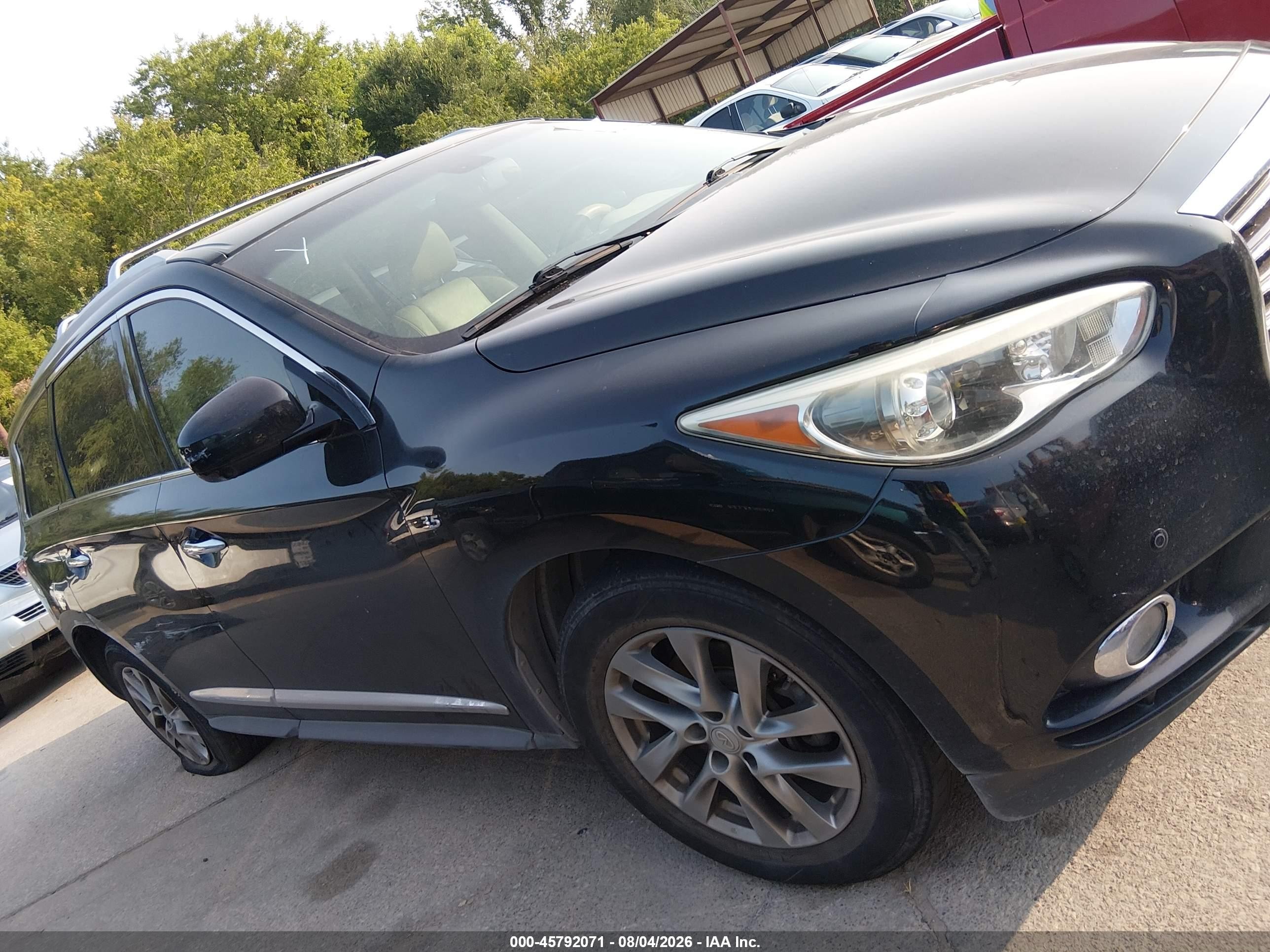 2015 Infiniti Qx60   Black vin: 5N1AL0MM7FC543860