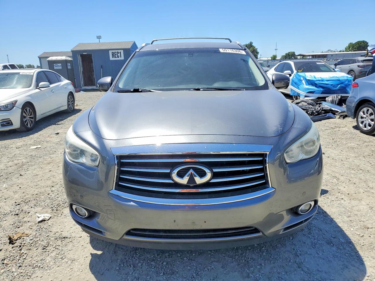 2015 Infiniti Qx60 Base Серый vin: 5N1AL0MM7FC547942