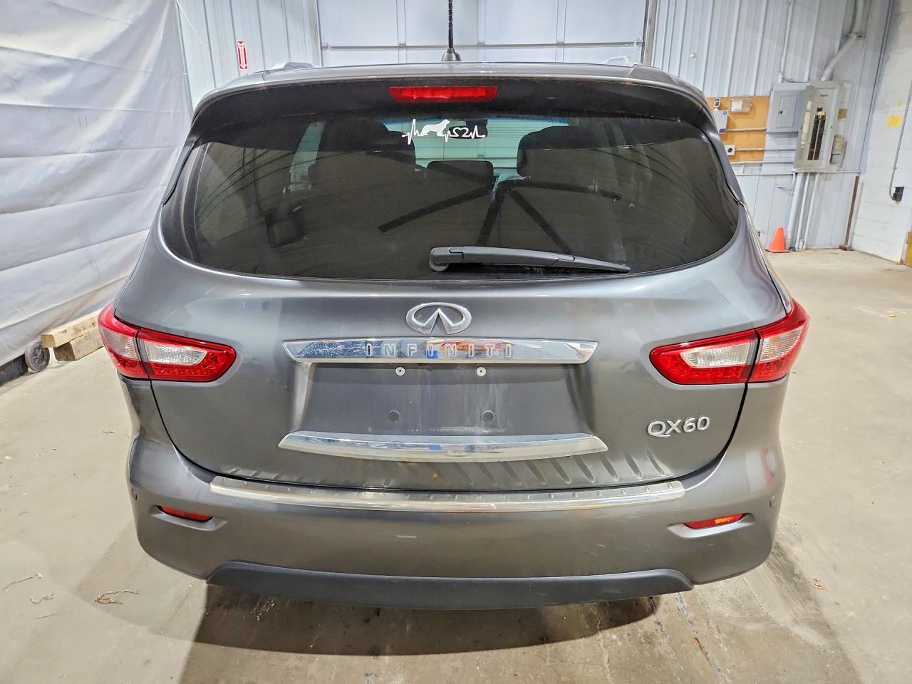 2015 Infiniti Qx60 Base Gray vin: 5N1AL0MM7FC548234