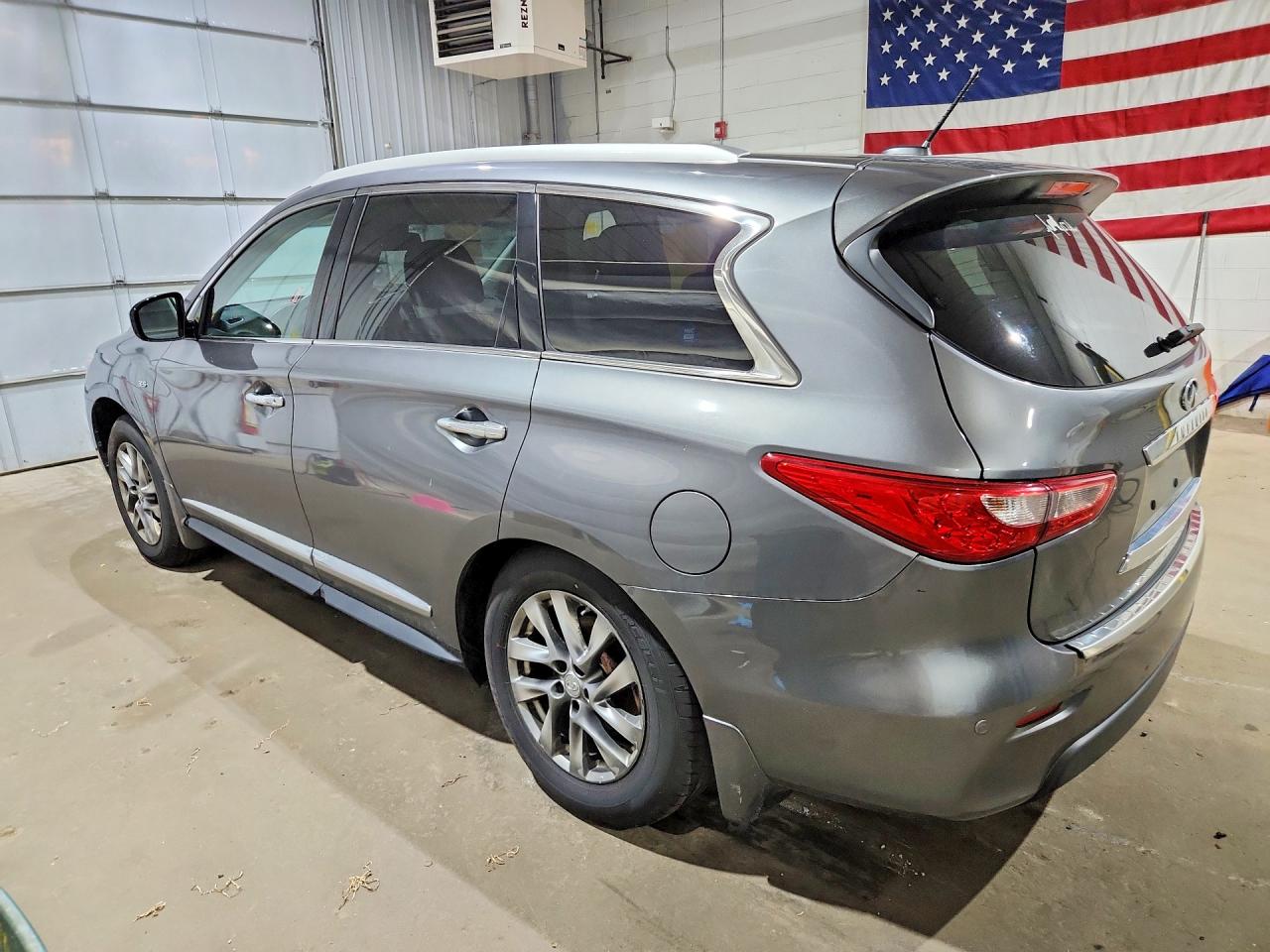 2015 Infiniti Qx60 Base Gray vin: 5N1AL0MM7FC548234