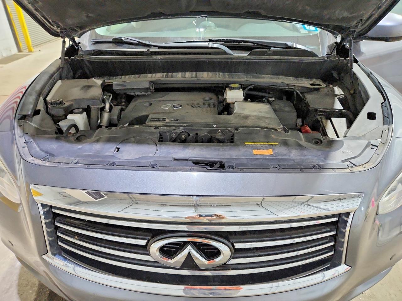 2015 Infiniti Qx60 Base Gray vin: 5N1AL0MM7FC548234