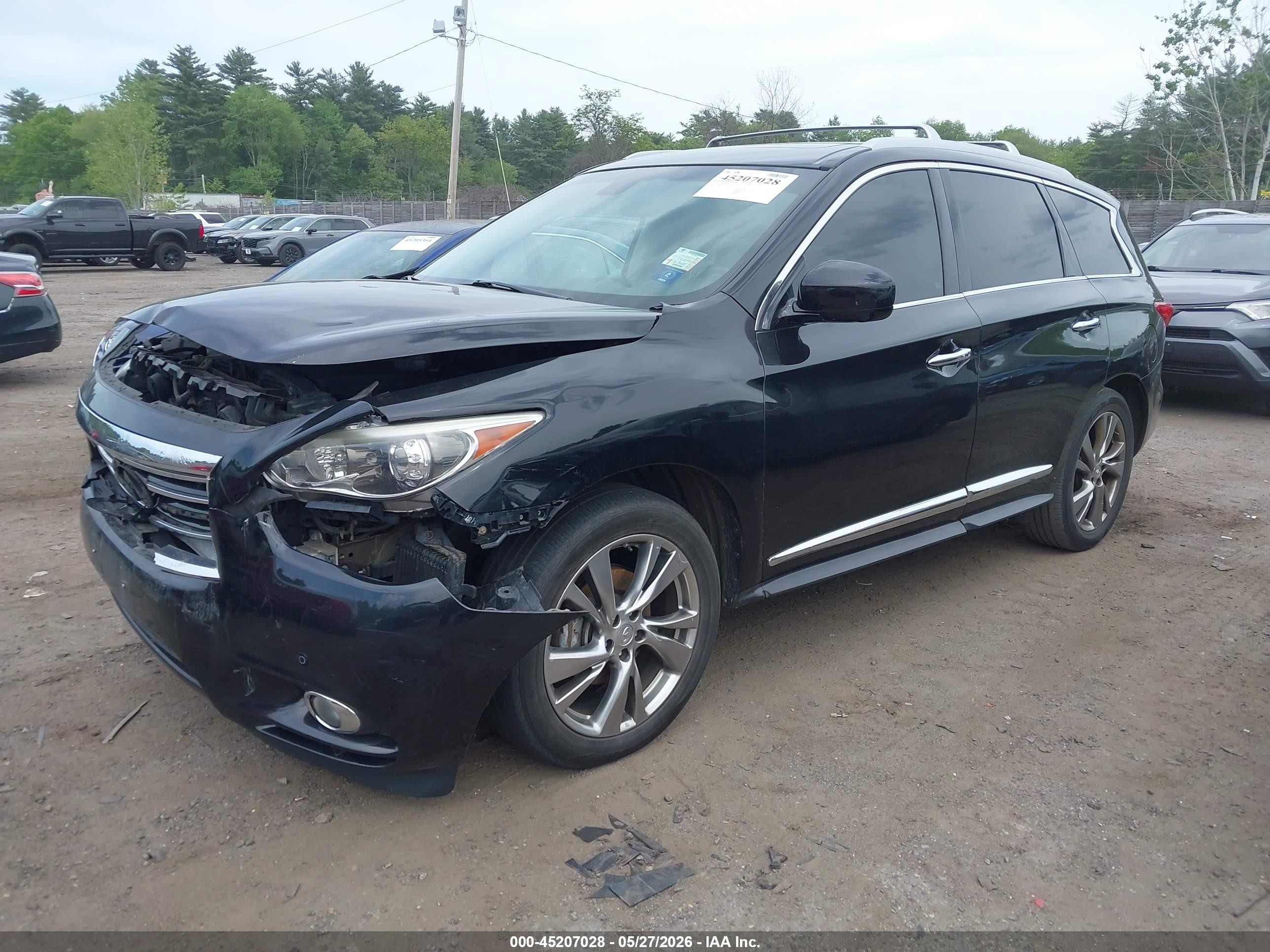 2015 Infiniti Qx60   Black vin: 5N1AL0MM7FC550520