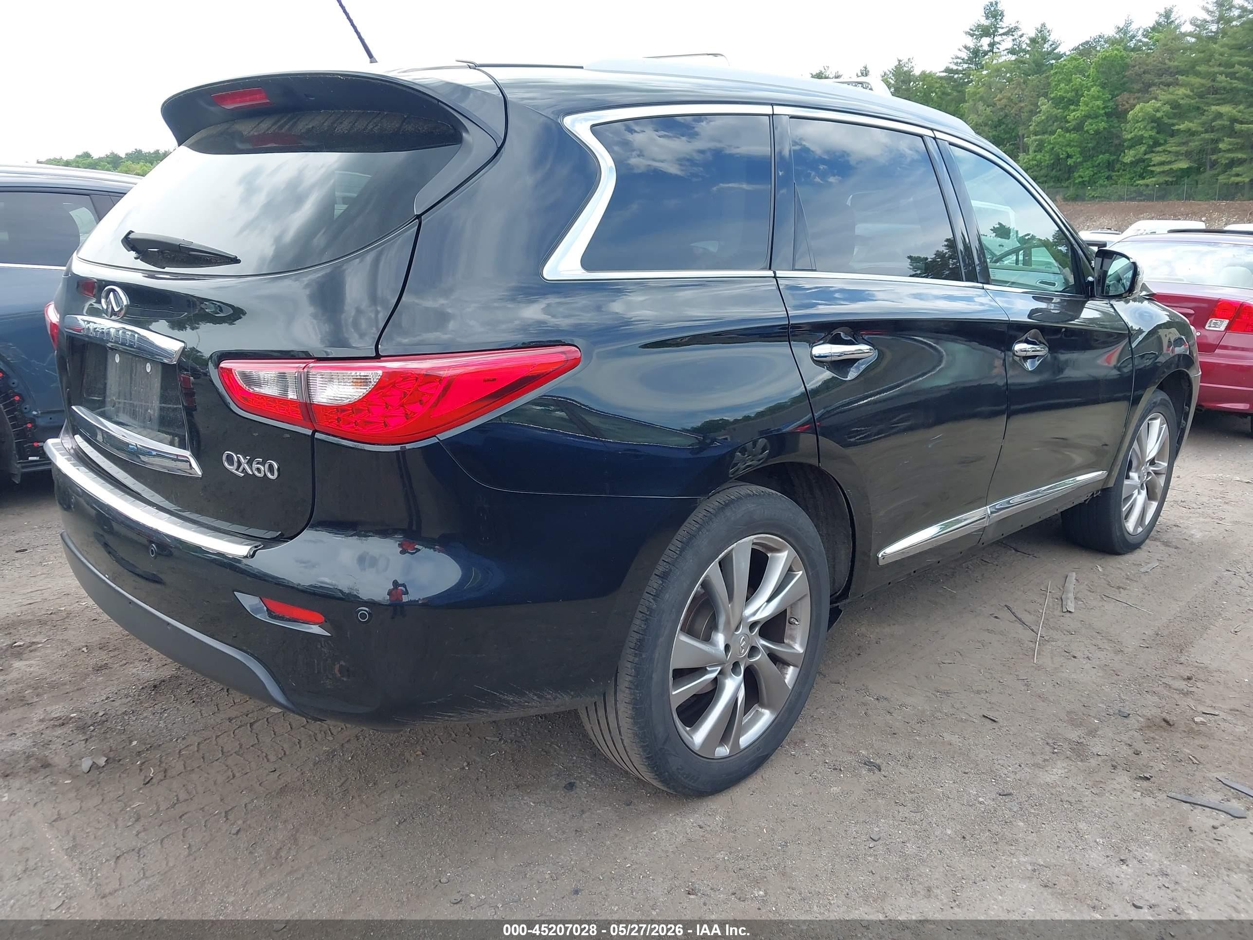 2015 Infiniti Qx60   Black vin: 5N1AL0MM7FC550520