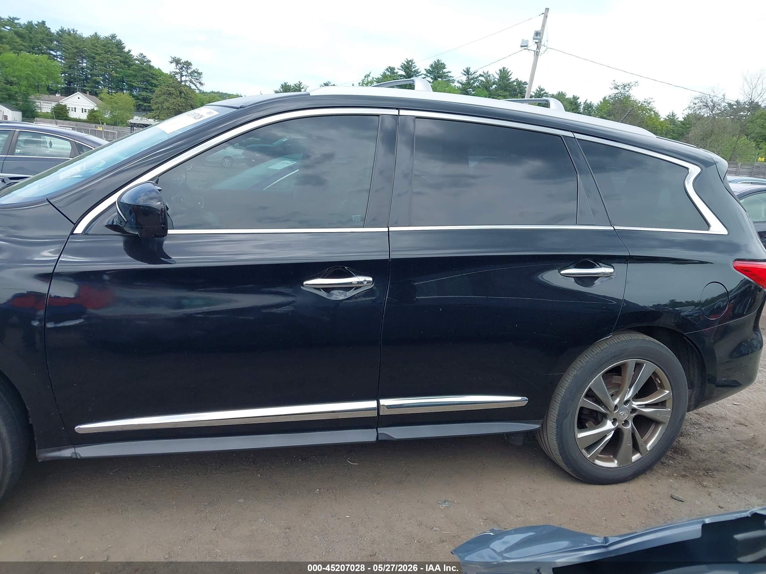 2015 Infiniti Qx60   Black vin: 5N1AL0MM7FC550520