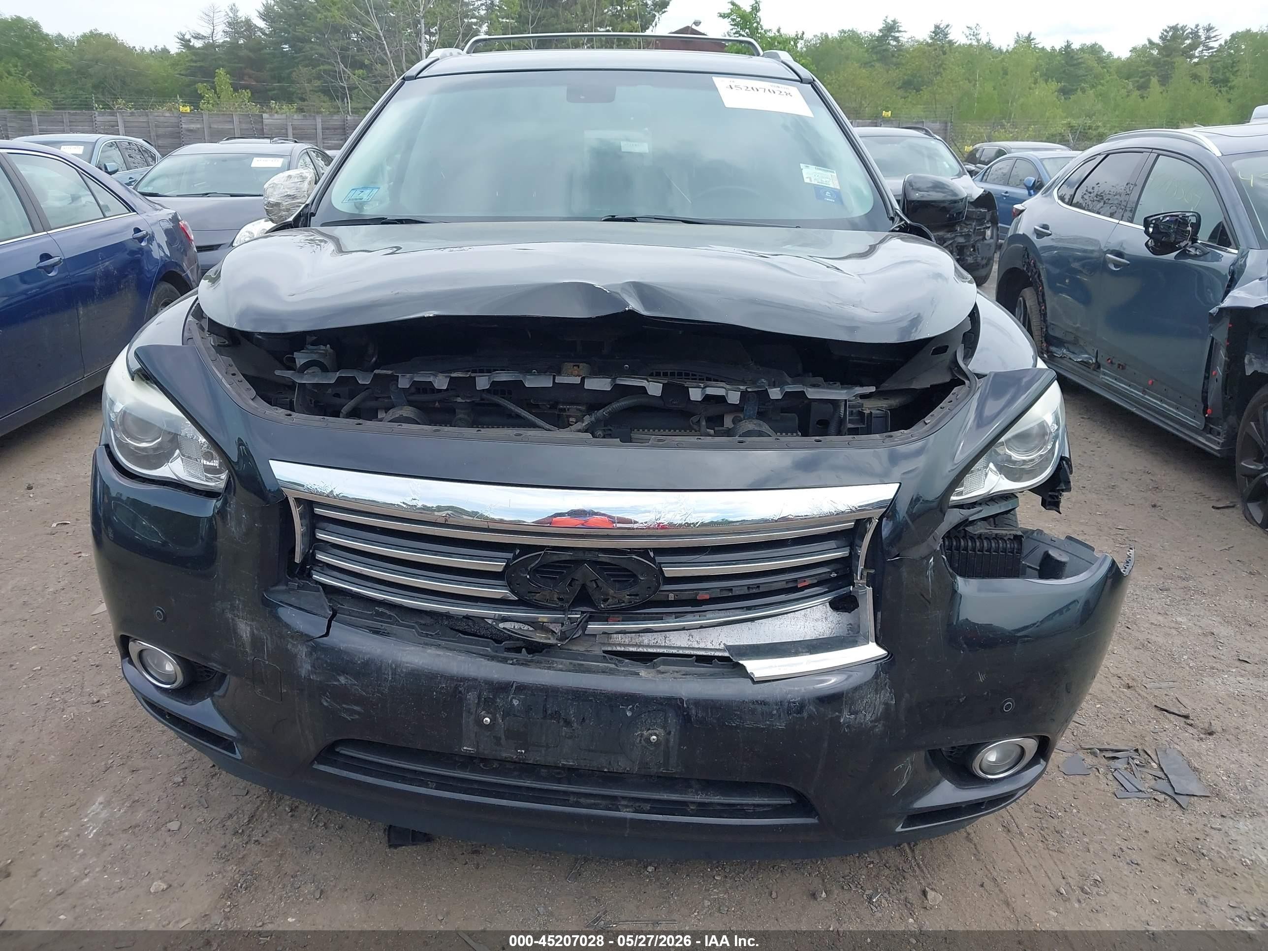 2015 Infiniti Qx60   Black vin: 5N1AL0MM7FC550520