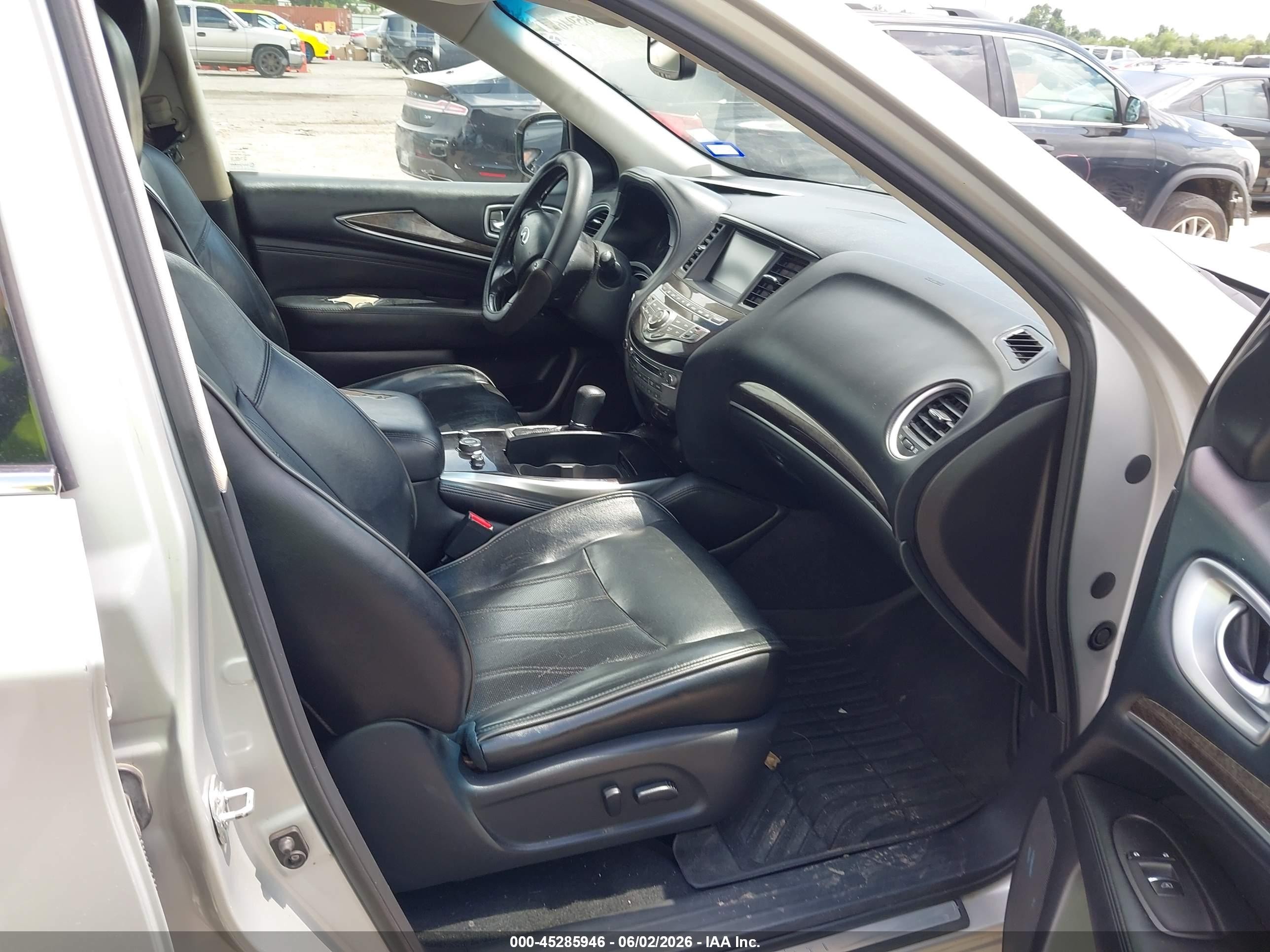 2015 Infiniti Qx60   Silver vin: 5N1AL0MM7FC551151