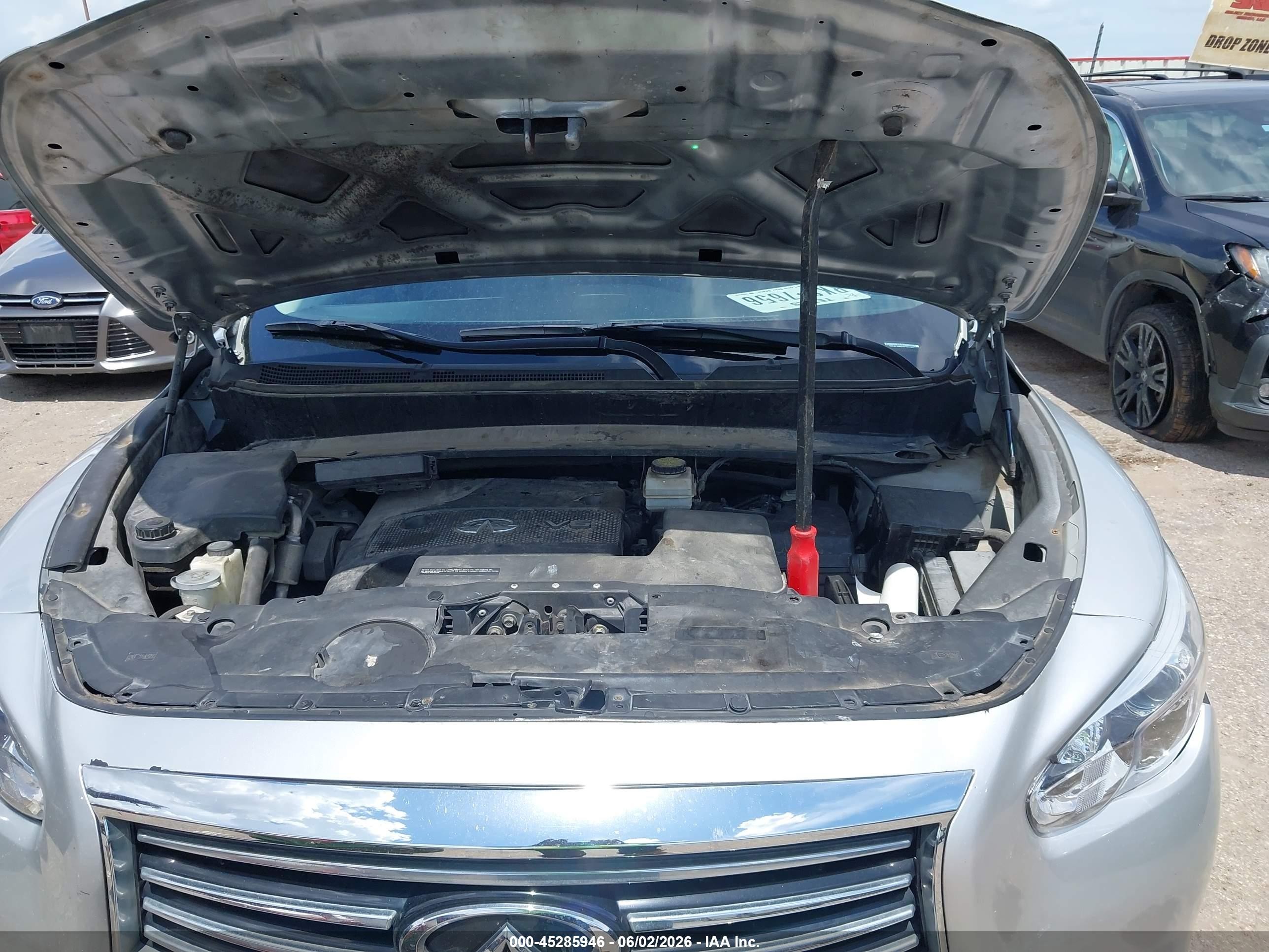 2015 Infiniti Qx60   Silver vin: 5N1AL0MM7FC551151