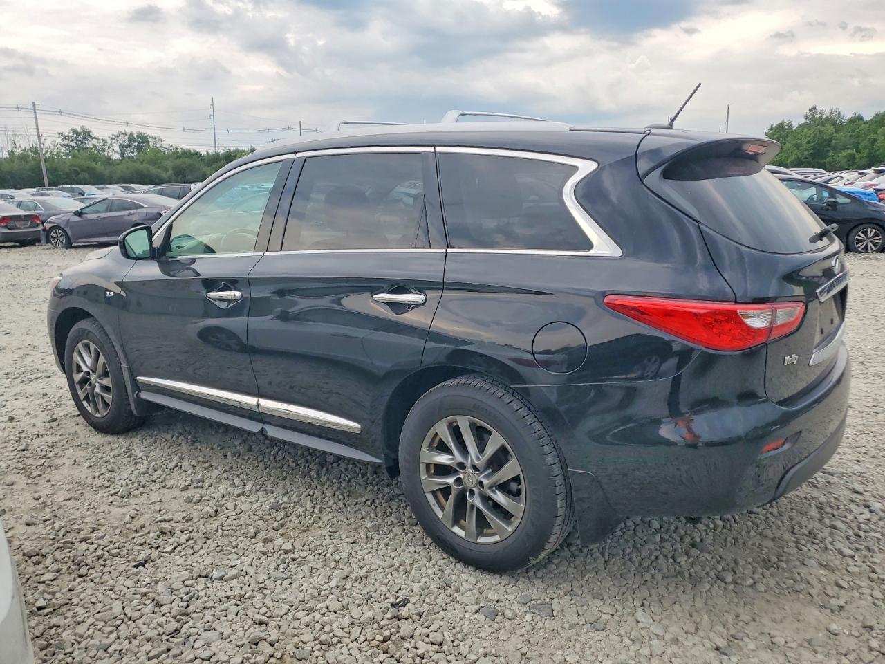 2015 Infiniti Qx60 Base Black vin: 5N1AL0MM7FC551618
