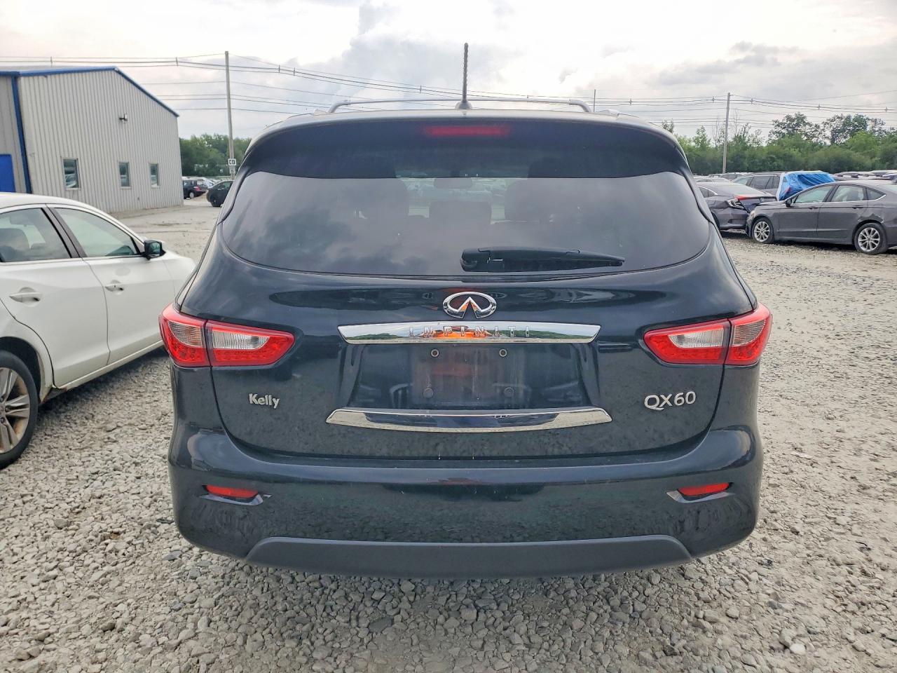 2015 Infiniti Qx60 Base Black vin: 5N1AL0MM7FC551618