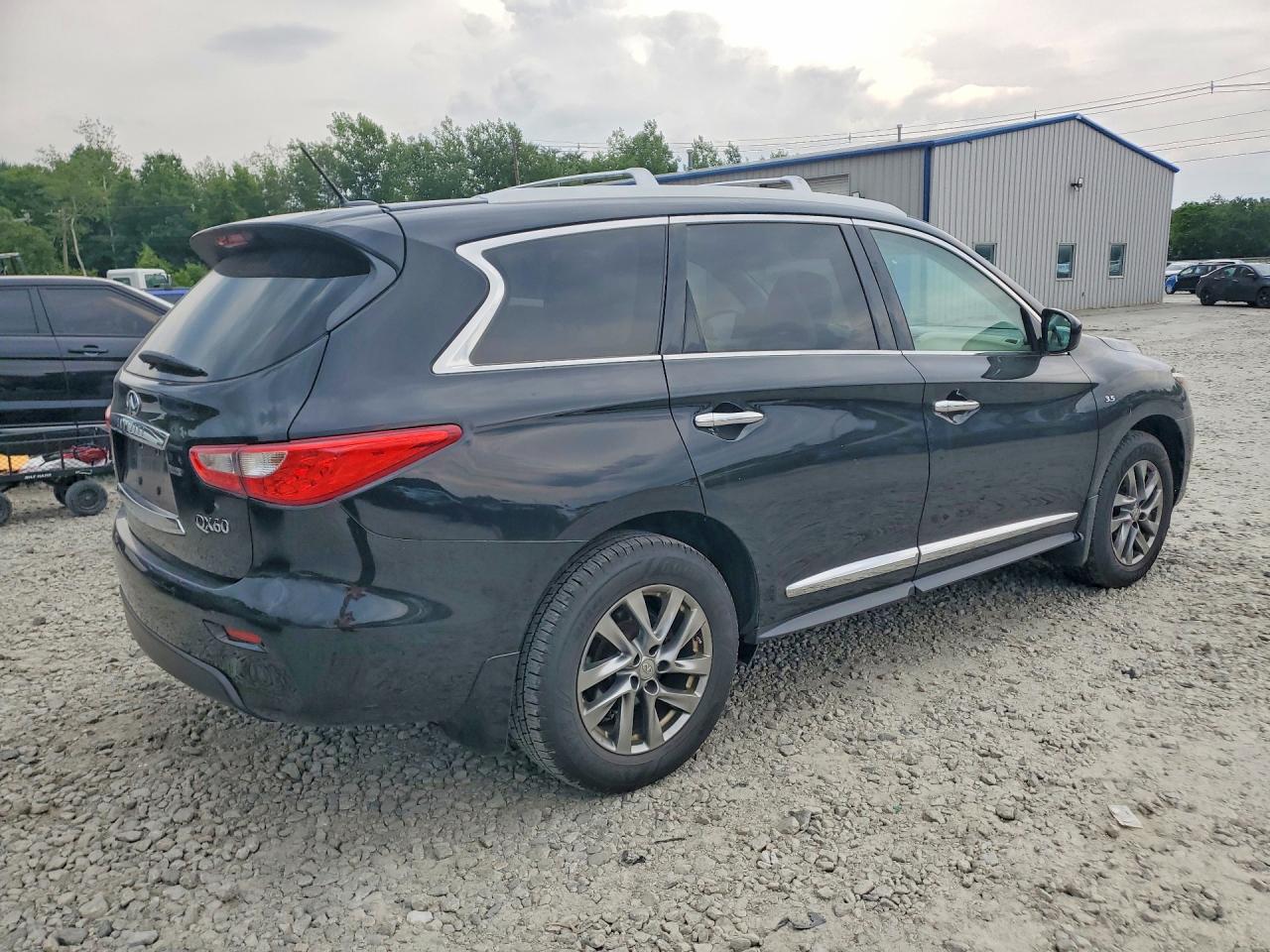 2015 Infiniti Qx60 Base Black vin: 5N1AL0MM7FC551618