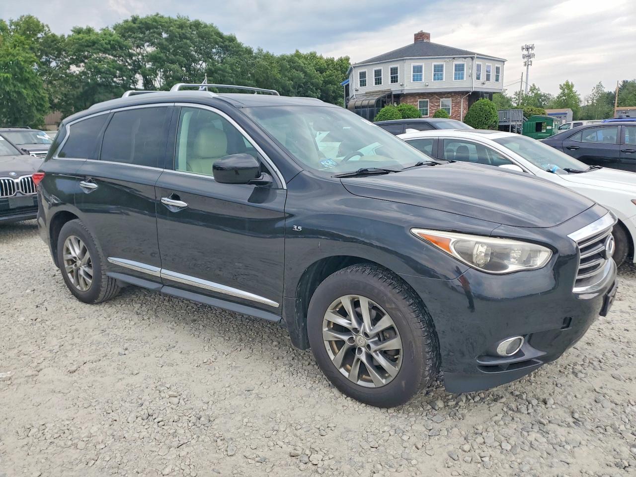 2015 Infiniti Qx60 Base Black vin: 5N1AL0MM7FC551618
