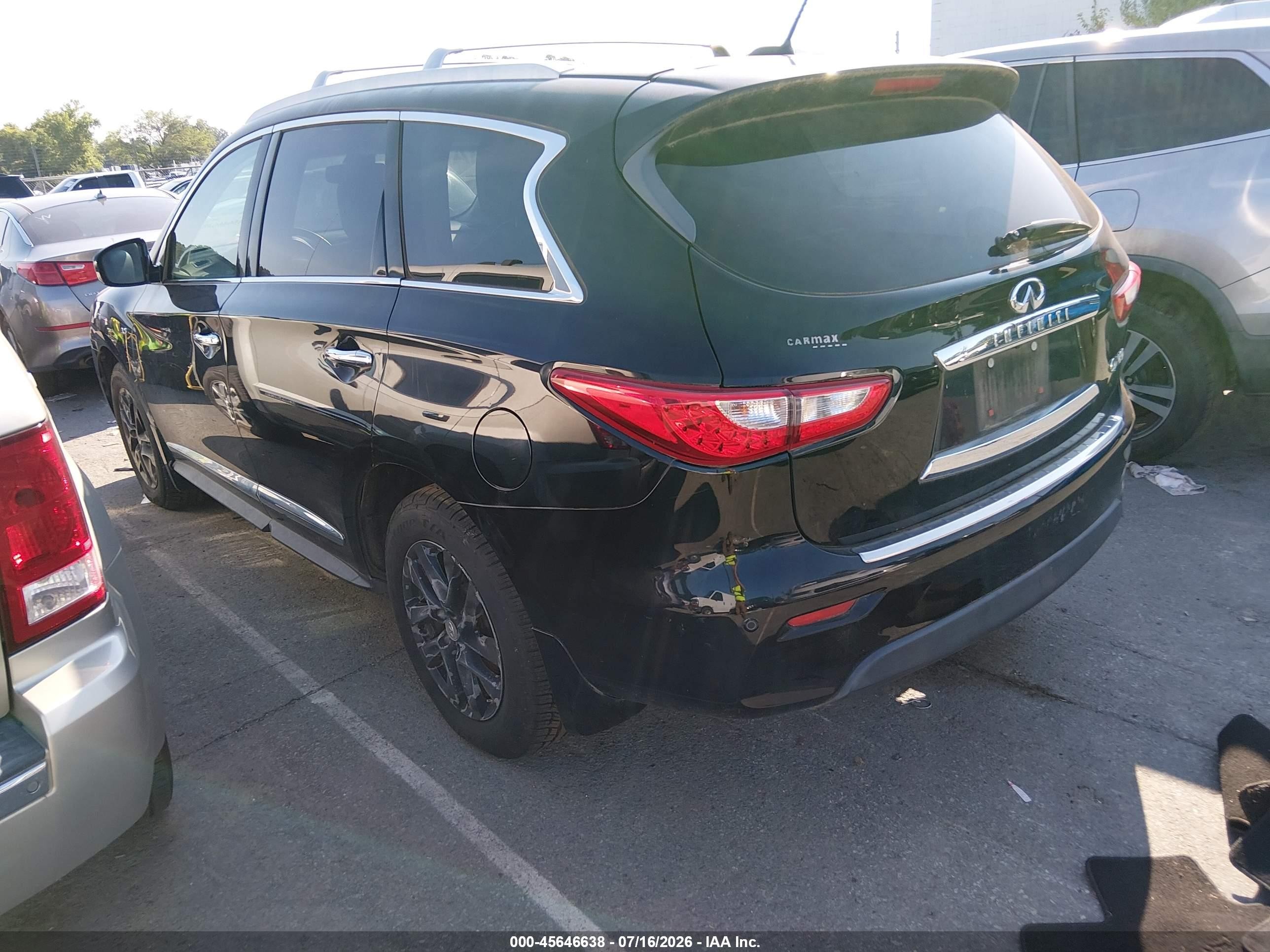 2015 Infiniti Qx60   Black vin: 5N1AL0MM7FC553305
