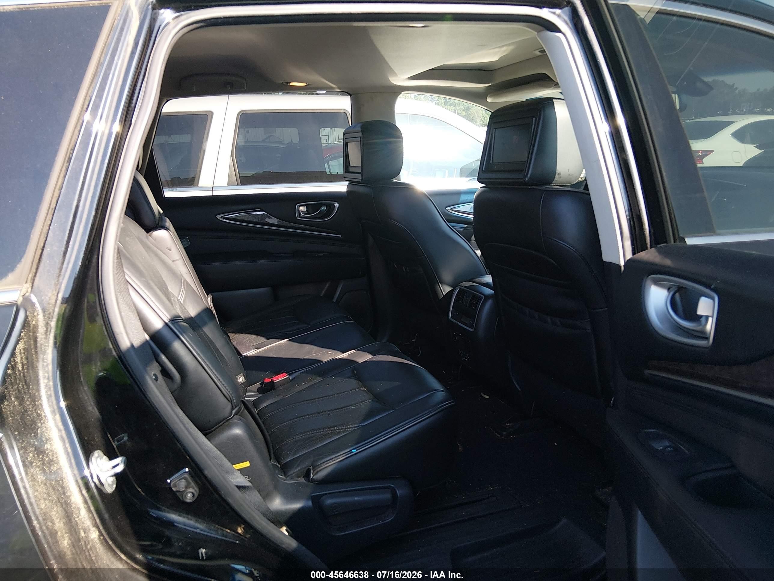 2015 Infiniti Qx60   Black vin: 5N1AL0MM7FC553305