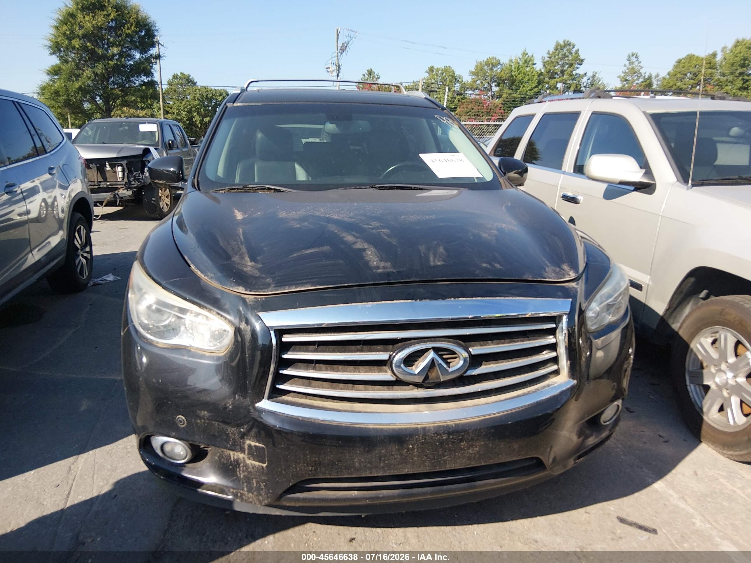 2015 Infiniti Qx60   Black vin: 5N1AL0MM7FC553305