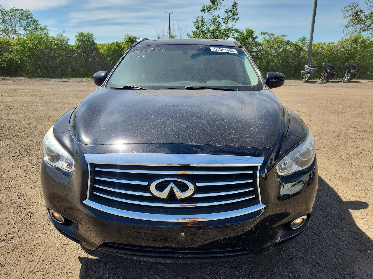 2015 Infiniti Qx60 Base Black vin: 5N1AL0MM7FC556592
