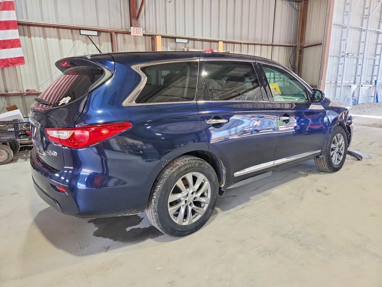 2015 Infiniti Qx60 Base Blue vin: 5N1AL0MM7FC559637