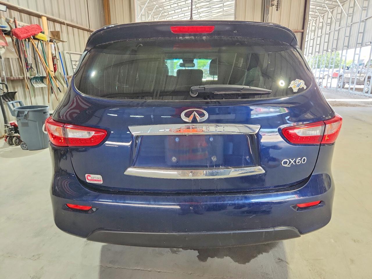 2015 Infiniti Qx60 Base Blue vin: 5N1AL0MM7FC559637